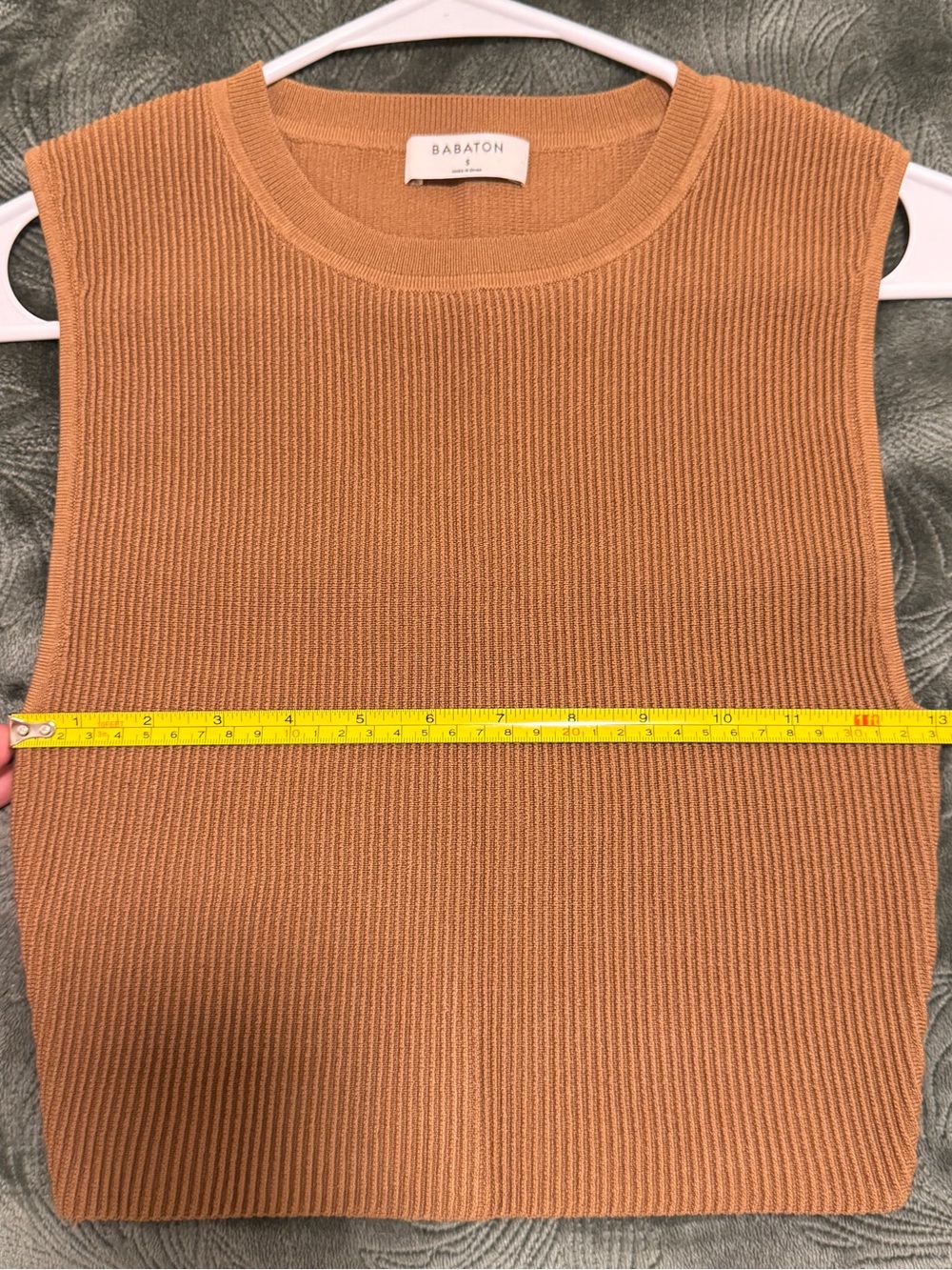 Babaton Ribbed Top - Tan - Picture 2 of 6